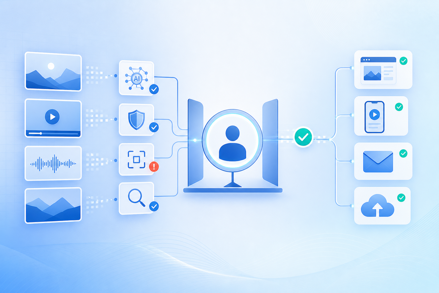 Human-in-the-loop AI approval workflows for enterprise media